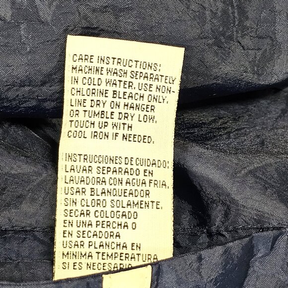 Current Seen Essentials VTG 80s/90s Reversible Colorblock Coat – Size XL - Picture 14 of 15